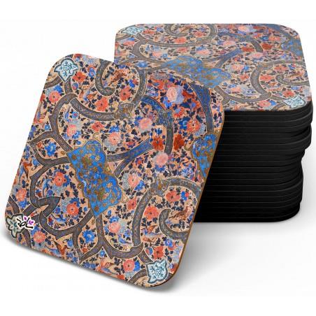 زیر لیوانی چوبی MDF بهار